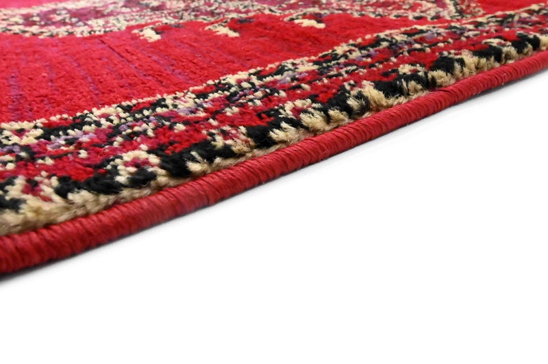 Alkaffary Super Tayma Area Rug, Hallway Carpet Runner Rug, High-Quality Turkish Material, 080x300 cm, Red - Image 4